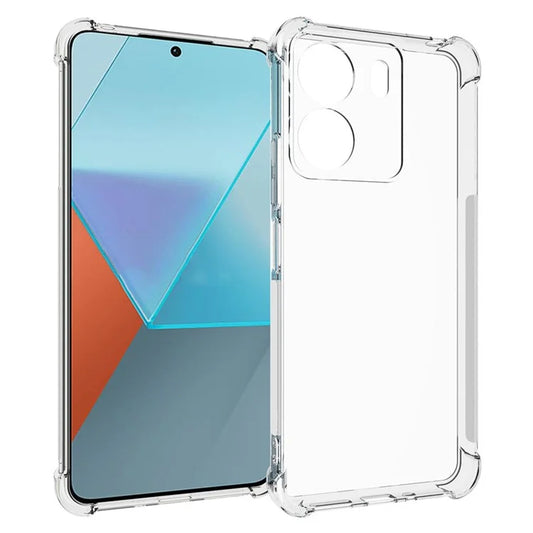 TPU Phone Shell For Xiaomi Redmi 13C 4G / Poco C65 4G Case Flexible Shockproof Cell Phone Cover