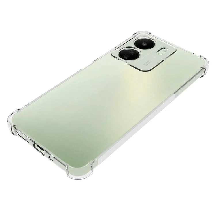TPU Phone Shell For Xiaomi Redmi 13C 4G / Poco C65 4G Case Flexible Shockproof Cell Phone Cover