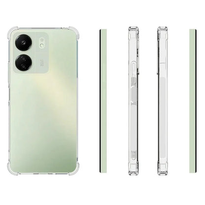 TPU Phone Shell For Xiaomi Redmi 13C 4G / Poco C65 4G Case Flexible Shockproof Cell Phone Cover