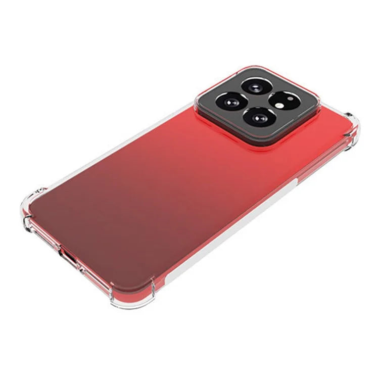 For Xiaomi 14 Pro Case Anti-slip Transparent Mobile Phone Shell TPU Phone Cover