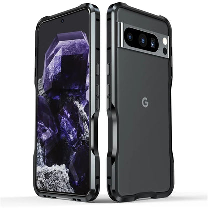 LUPHIE For Google Pixel 8 Pro Case Metal Bumper Protective Phone Frame Cover
