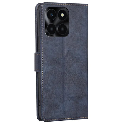For Honor X6a 4G Case RFID Blocking PU Leather Stand Wallet Cover