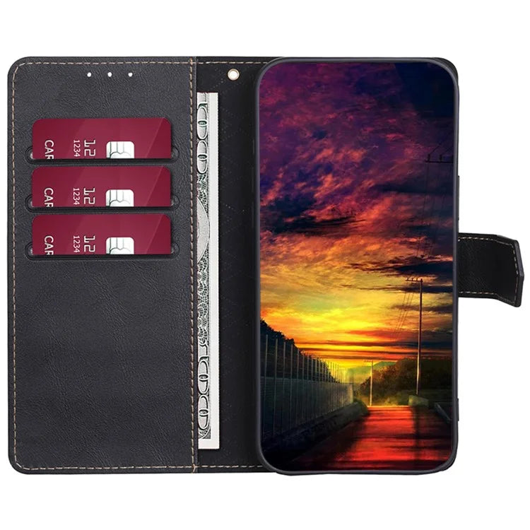 For Samsung Galaxy A05 4G Case RFID Blocking Mobile Phone Stand Wallet Cover