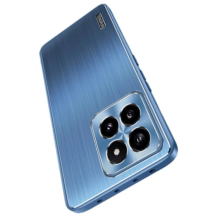 For Xiaomi 14 Case CD Veins Lens Protection Brushed Phone Cover