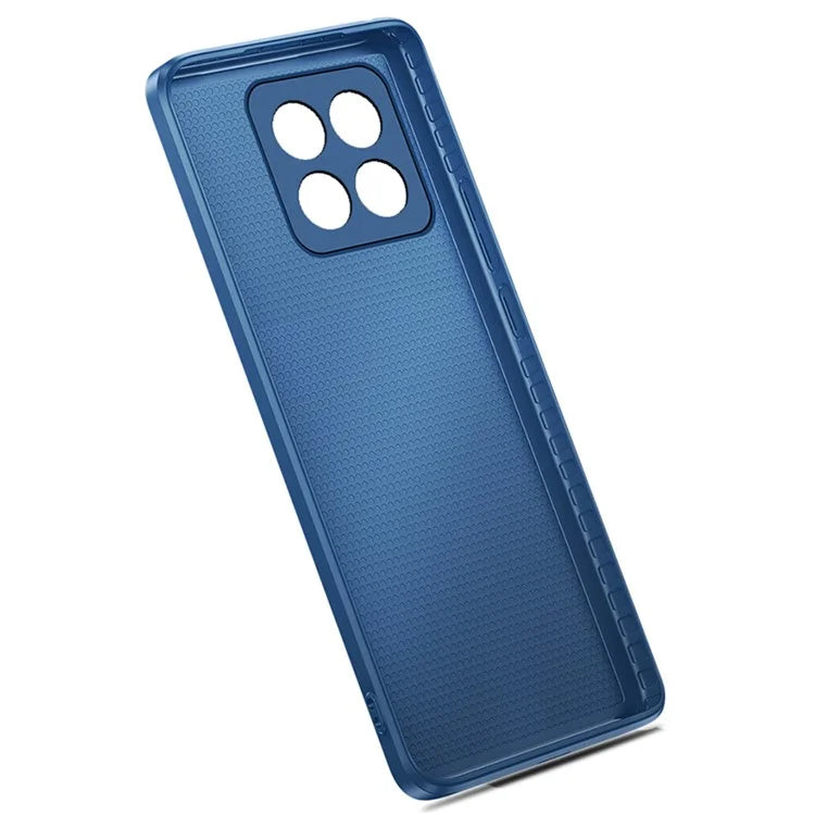 For Xiaomi 14 Case CD Veins Lens Protection Brushed Phone Cover