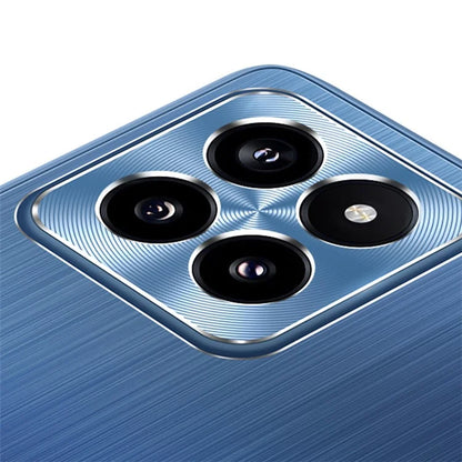 For Xiaomi 14 Pro Case TPU+Metal Brushed Phone Cover with CD Veins Lens Guard