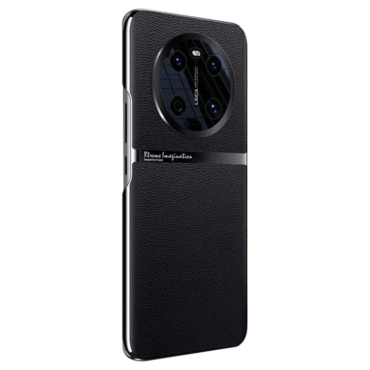 For Huawei Mate 40 Case Drop Proof PU Leather Coated PC Protective Phone Cover