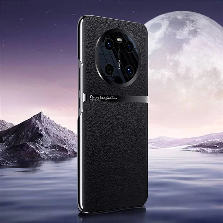 For Huawei Mate 40 Case Drop Proof PU Leather Coated PC Protective Phone Cover