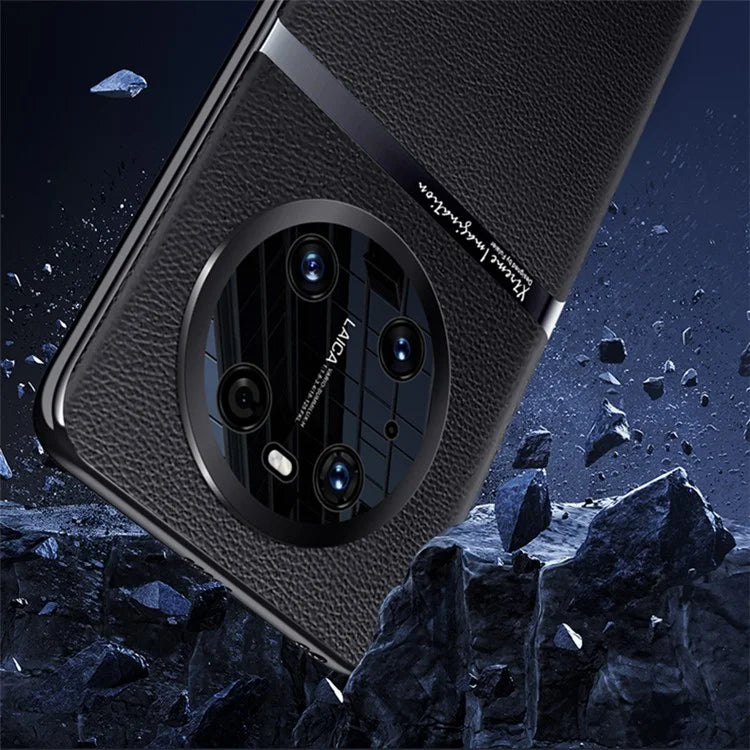 For Huawei Mate 40 Case Drop Proof PU Leather Coated PC Protective Phone Cover