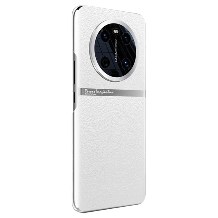 For Huawei Mate 40 Case Drop Proof PU Leather Coated PC Protective Phone Cover