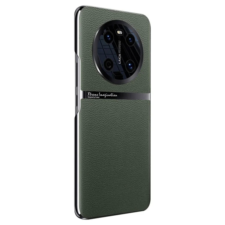 For Huawei Mate 40 Case Drop Proof PU Leather Coated PC Protective Phone Cover