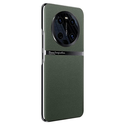 For Huawei Mate 40 Case Drop Proof PU Leather Coated PC Protective Phone Cover