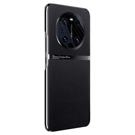 For Huawei Mate 40 Pro 4G / 5G Case Shock Absorbing PU Leather Coated Hard PC Phone Cover