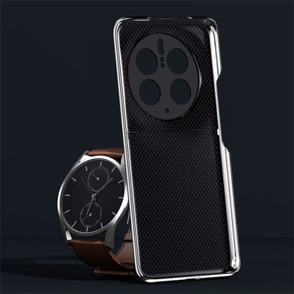 For Huawei Mate 50 4G Case PU Leather Coated Hard PC Fall Proof Phone Cover