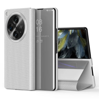 For OnePlus Open/Oppo Find N3 5G Case View Window Leather Stand Phone Cover