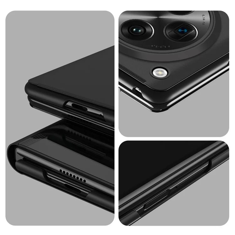 For OnePlus Open/Oppo Find N3 5G Case View Window Leather Stand Phone Cover