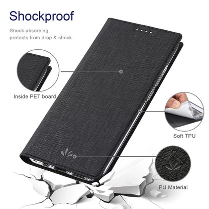 VILI DMX Series For Oppo Reno10 5G (Global) / Reno10 Pro 5G (Global) Case Card Holder Leather Cover