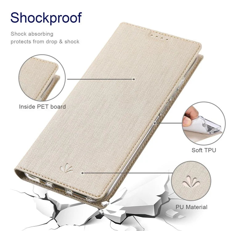VILI DMX Series For Oppo Reno10 5G (Global) / Reno10 Pro 5G (Global) Case Card Holder Leather Cover