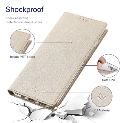 VILI DMX Series For Oppo Reno10 5G (Global) / Reno10 Pro 5G (Global) Case Card Holder Leather Cover