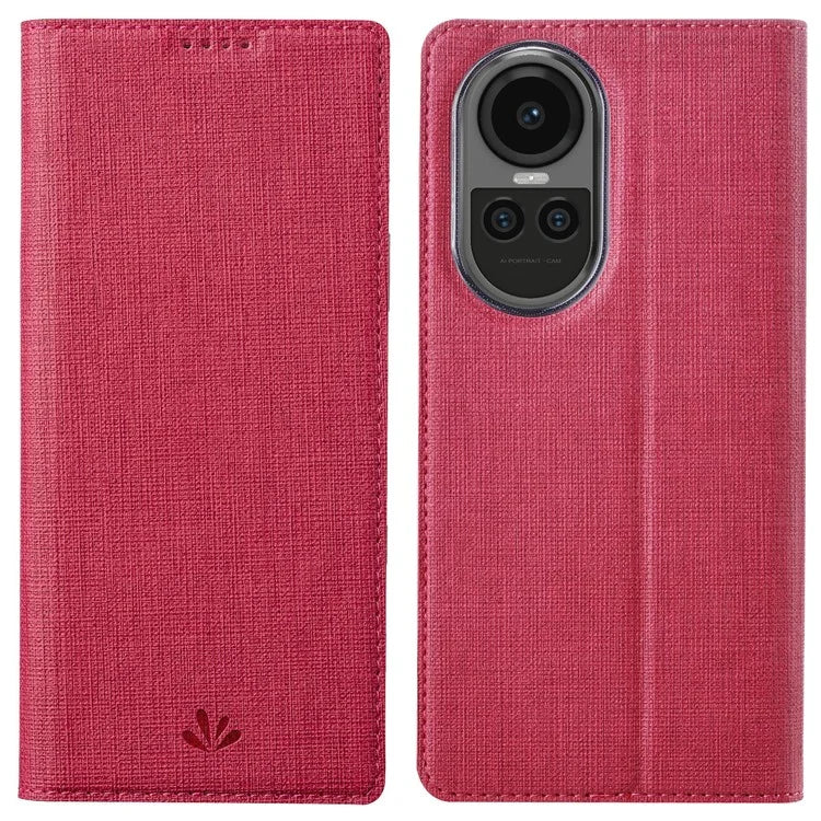 VILI DMX Series For Oppo Reno10 5G (Global) / Reno10 Pro 5G (Global) Case Card Holder Leather Cover