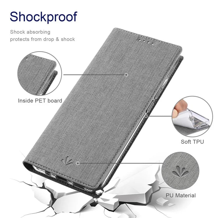VILI DMX Series For Oppo Reno10 5G (Global) / Reno10 Pro 5G (Global) Case Card Holder Leather Cover