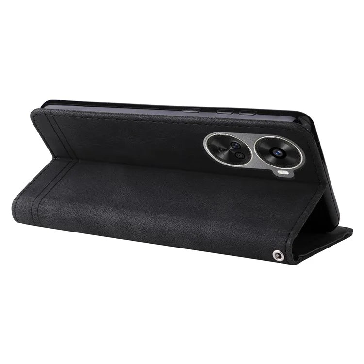 For Huawei nova 11 SE Case Skin-touch Stand Wallet Leather Cover