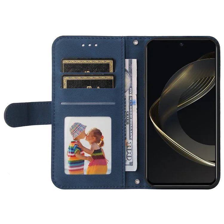 For Huawei nova 11 SE Case Skin-touch Stand Wallet Leather Cover