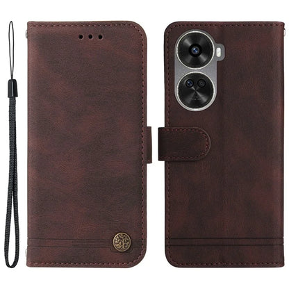 For Huawei nova 11 SE Case Skin-touch Stand Wallet Leather Cover