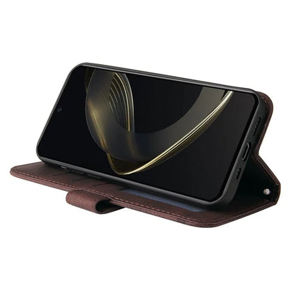 For Huawei nova 11 SE Case Skin-touch Stand Wallet Leather Cover