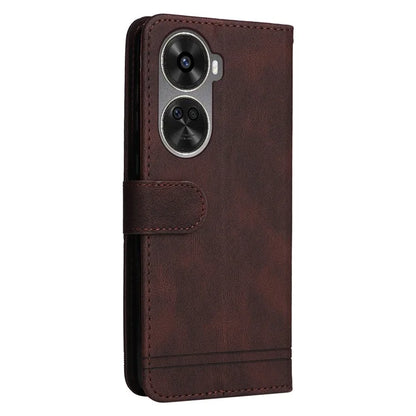 For Huawei nova 11 SE Case Skin-touch Stand Wallet Leather Cover