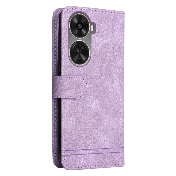 For Huawei nova 11 SE Case Skin-touch Stand Wallet Leather Cover