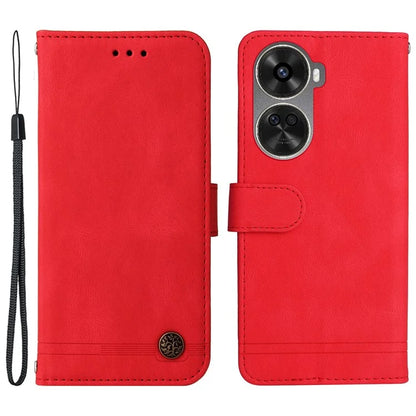 For Huawei nova 11 SE Case Skin-touch Stand Wallet Leather Cover