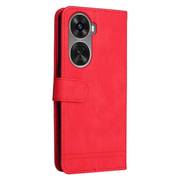 For Huawei nova 11 SE Case Skin-touch Stand Wallet Leather Cover