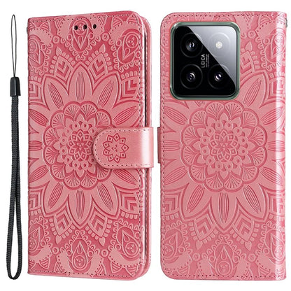 For Xiaomi 14 Case Stand Wallet Shockproof PU Leather Smartphone Cover