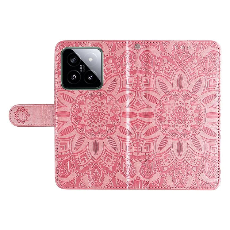 For Xiaomi 14 Case Stand Wallet Shockproof PU Leather Smartphone Cover