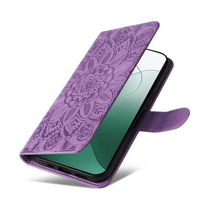 For Xiaomi 14 Case Stand Wallet Shockproof PU Leather Smartphone Cover