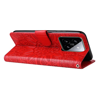 For Xiaomi 14 Case Stand Wallet Shockproof PU Leather Smartphone Cover
