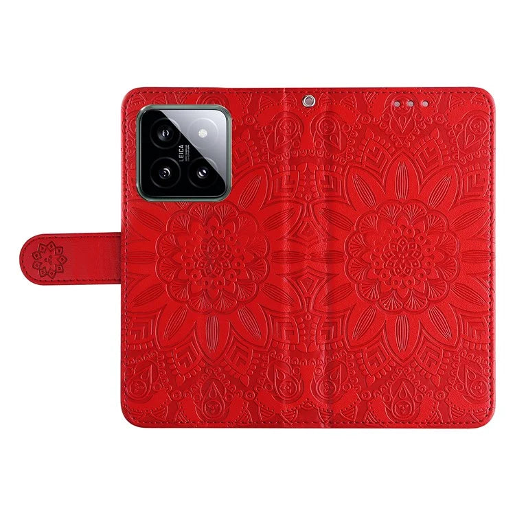 For Xiaomi 14 Case Stand Wallet Shockproof PU Leather Smartphone Cover