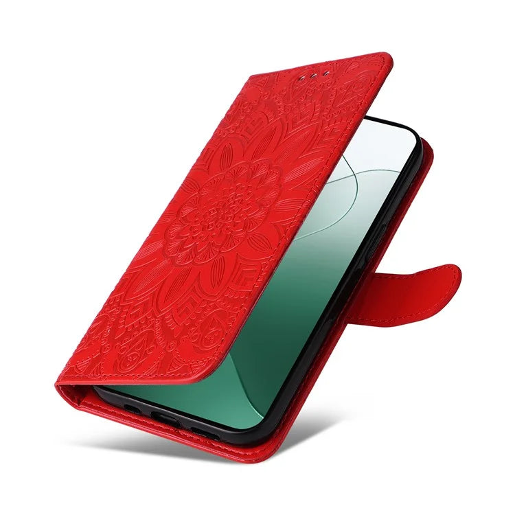 For Xiaomi 14 Case Stand Wallet Shockproof PU Leather Smartphone Cover
