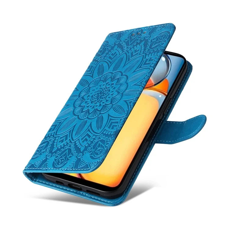 For Xiaomi Redmi 13C 4G / Poco C65 4G Phone Case Anti-fall PU Leather Stand Wallet Cover