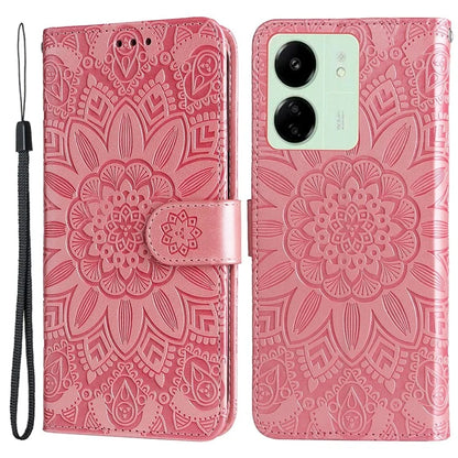 For Xiaomi Redmi 13C 4G / Poco C65 4G Phone Case Anti-fall PU Leather Stand Wallet Cover