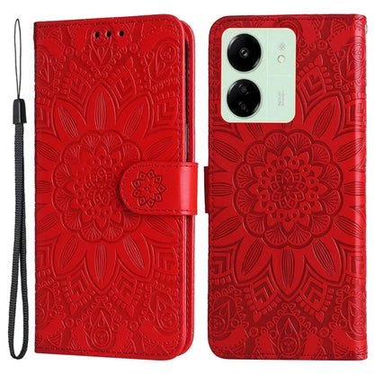 For Xiaomi Redmi 13C 4G / Poco C65 4G Phone Case Anti-fall PU Leather Stand Wallet Cover