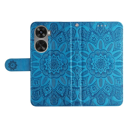 For Huawei nova 11 SE Case Sunflower Imprinted PU Leather Wallet Cover