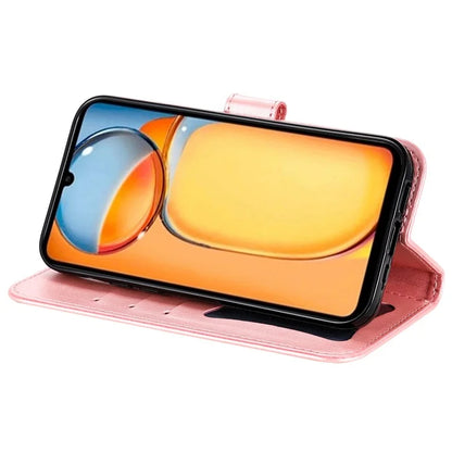 For Xiaomi Redmi 13C 4G / Poco C65 4G Case Anti-Scratch PU Leather Wallet Phone Cover