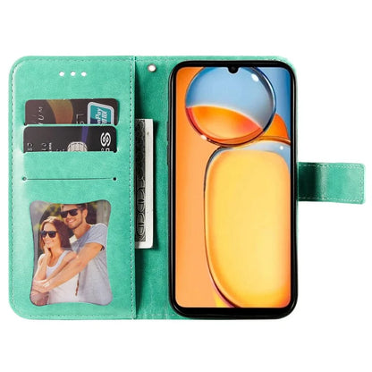 For Xiaomi Redmi 13C 4G / Poco C65 4G Case Anti-Scratch PU Leather Wallet Phone Cover