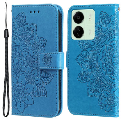 For Xiaomi Redmi 13C 4G / Poco C65 4G Case Anti-Scratch PU Leather Wallet Phone Cover