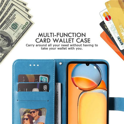 For Xiaomi Redmi 13C 4G / Poco C65 4G Case Anti-Scratch PU Leather Wallet Phone Cover