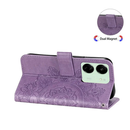 For Xiaomi Redmi 13C 4G / Poco C65 4G Case Anti-Scratch PU Leather Wallet Phone Cover