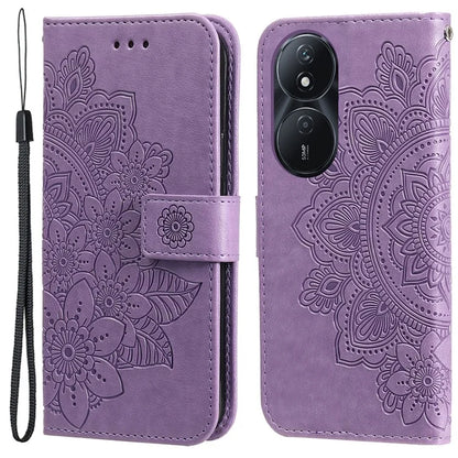 For Honor Play 50 Plus 5G Case Protective Wallet Phone Case Imprinted PU Leather Flip Cover