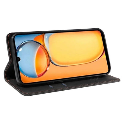 BETOPNICE 003 for Xiaomi Redmi 13C 4G / Poco C65 4G Case RFID Blocking Phone Foldable Stand Cover